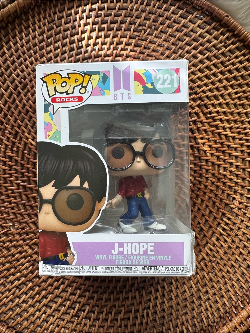 BTS J-Hope 221 Pop! Rocks BTS “Dynamite” Kpop Vinyl Figure New in Box